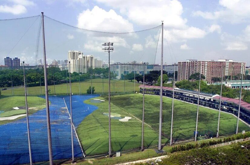 old golf driving range photo 2001