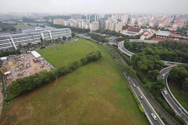 Site of old golf driving range at toa payoh